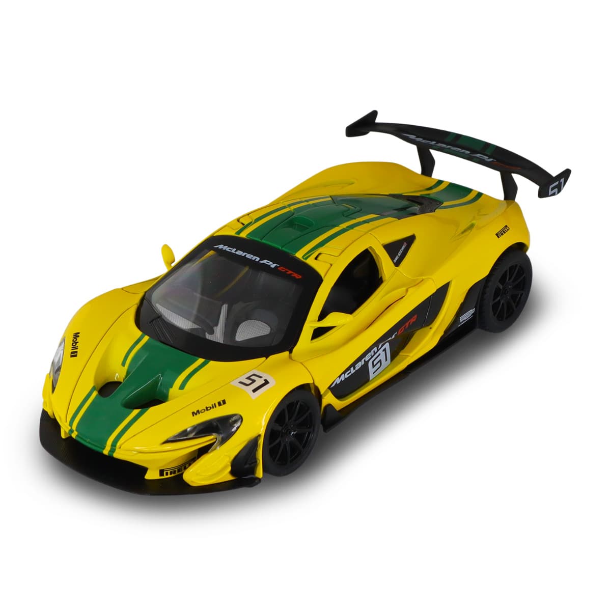 Автомодель "Technodriver" Mclaren P1 (1:24) жовтий №250943MLP1YW/КіддіСвіт/