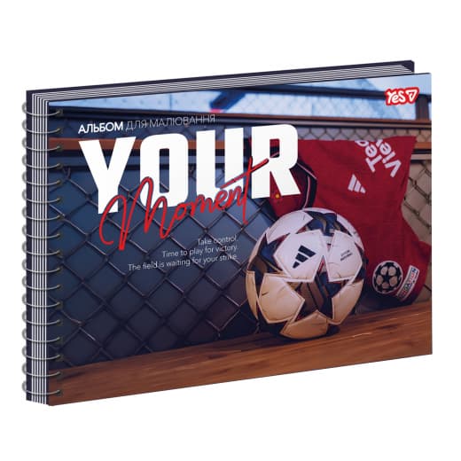 Альбом для рисов. на пруж. 30/100 А4 с перфор. Your moment №130624/Yes/(8)(192)