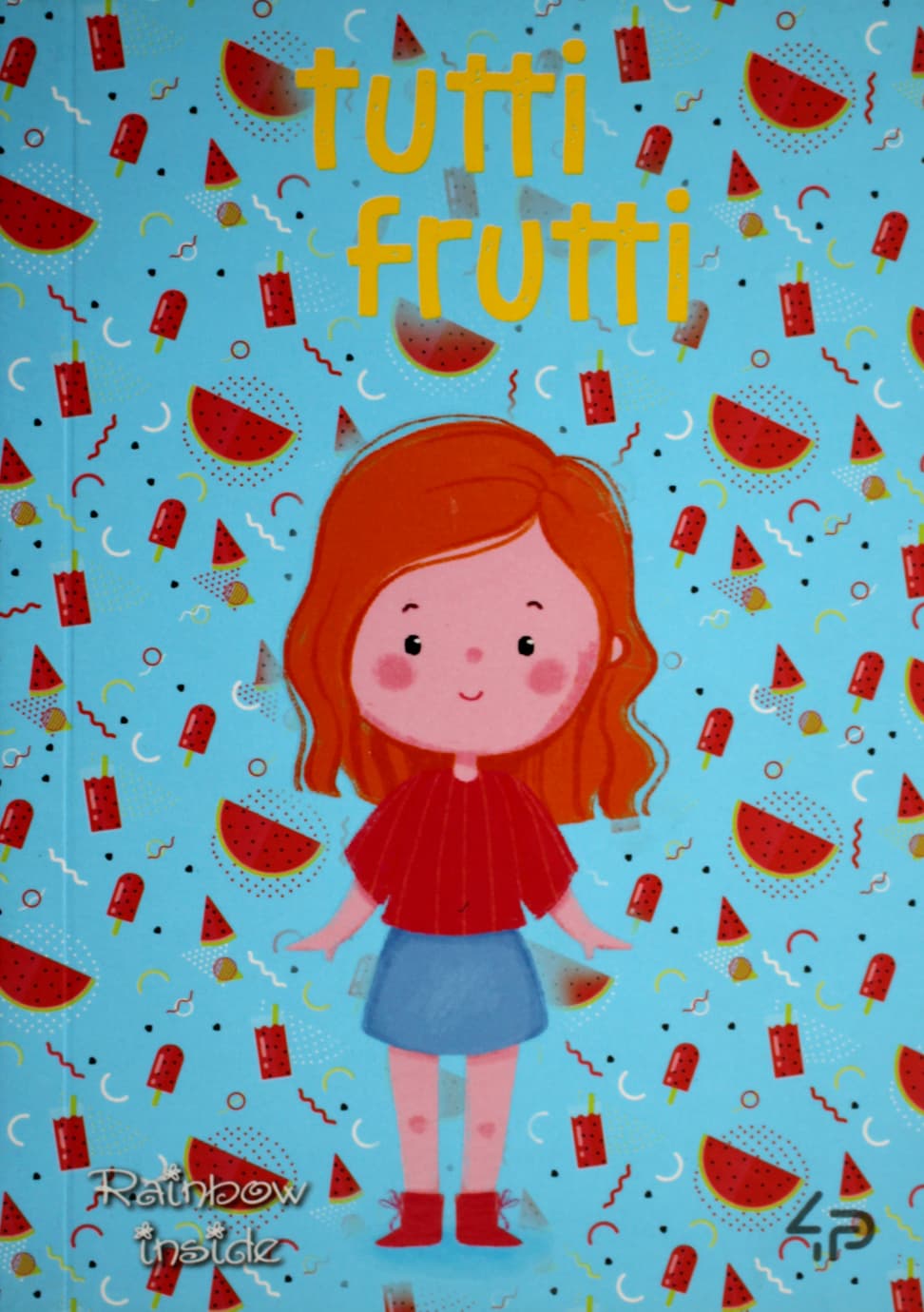 Блокнот A6 48 листов без линовки Profiplan Tutti Frutti watermelon 901388