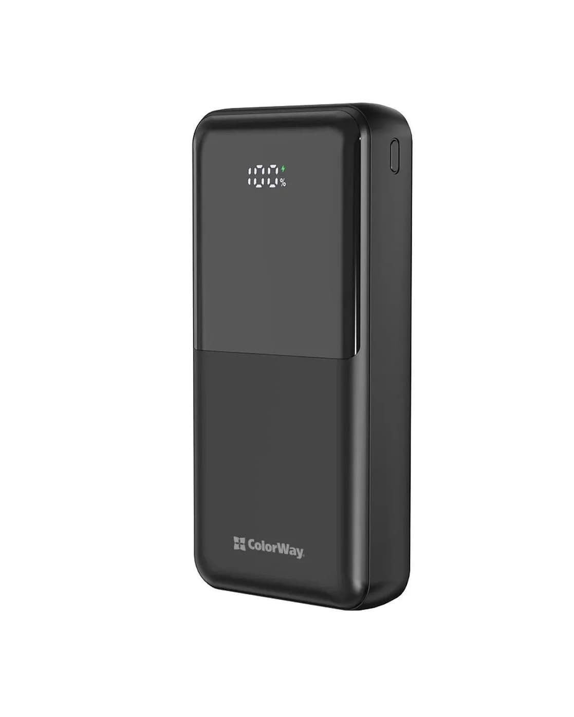 УМБ ColorWay Power Bank 20000 mAh DigiPower (USB QC4.0 + USB-C PD22.5W)