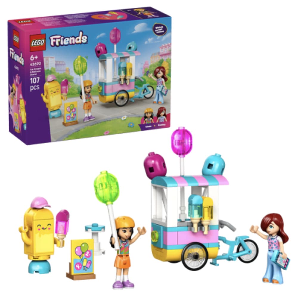 Конструктор "LEGO" Friends Конструктор Ятка з морозивом і повітряними кульками №L42692