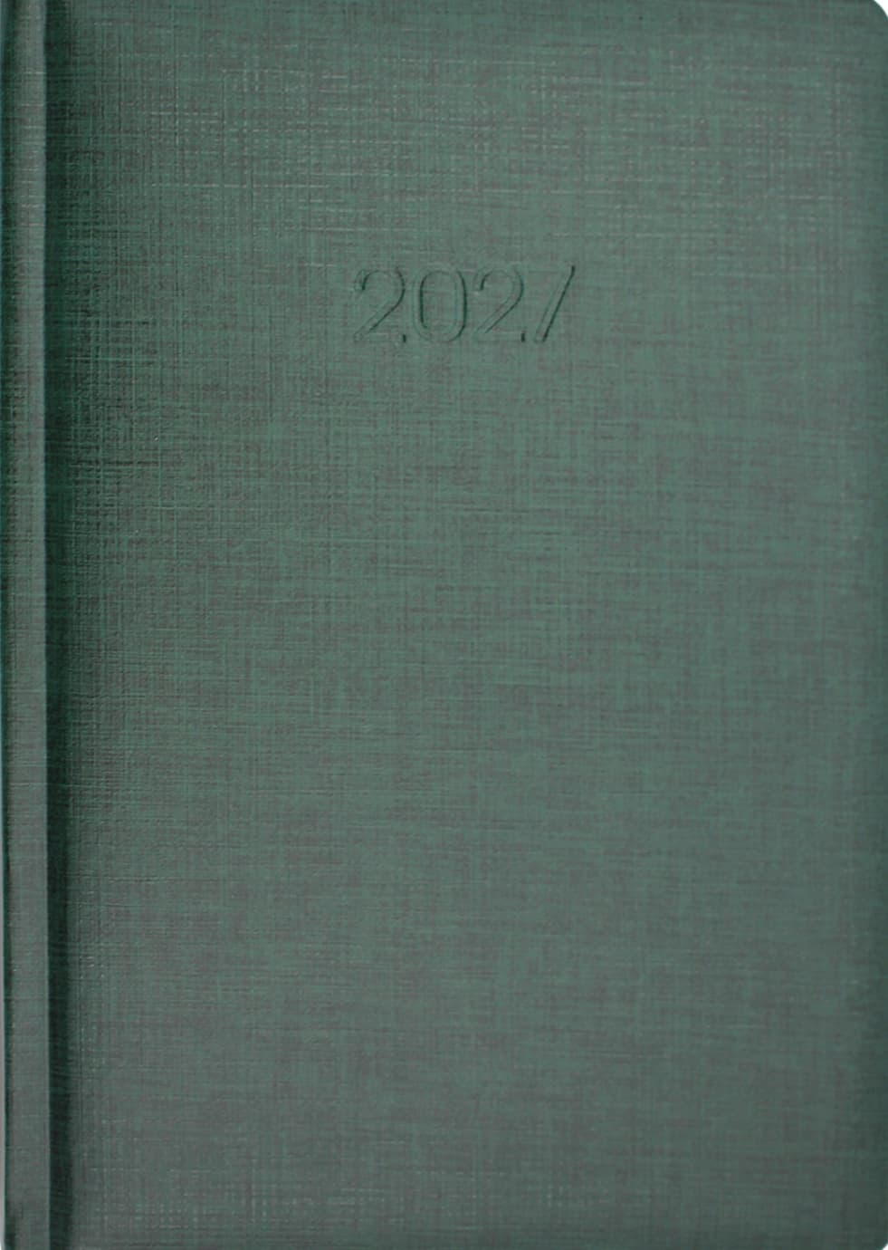 Ежедневник А5 Economix датированный 2027 Basic зеленый E21813-04