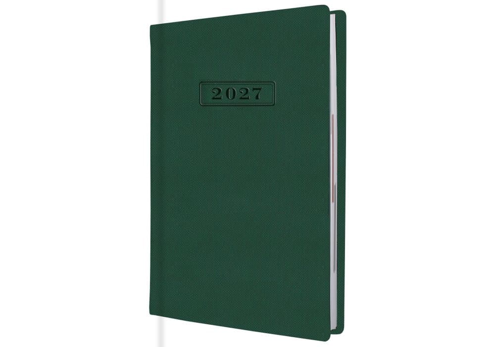Ежедневник А5 Optima датированный 2027 SQUARE зеленый O25204-04