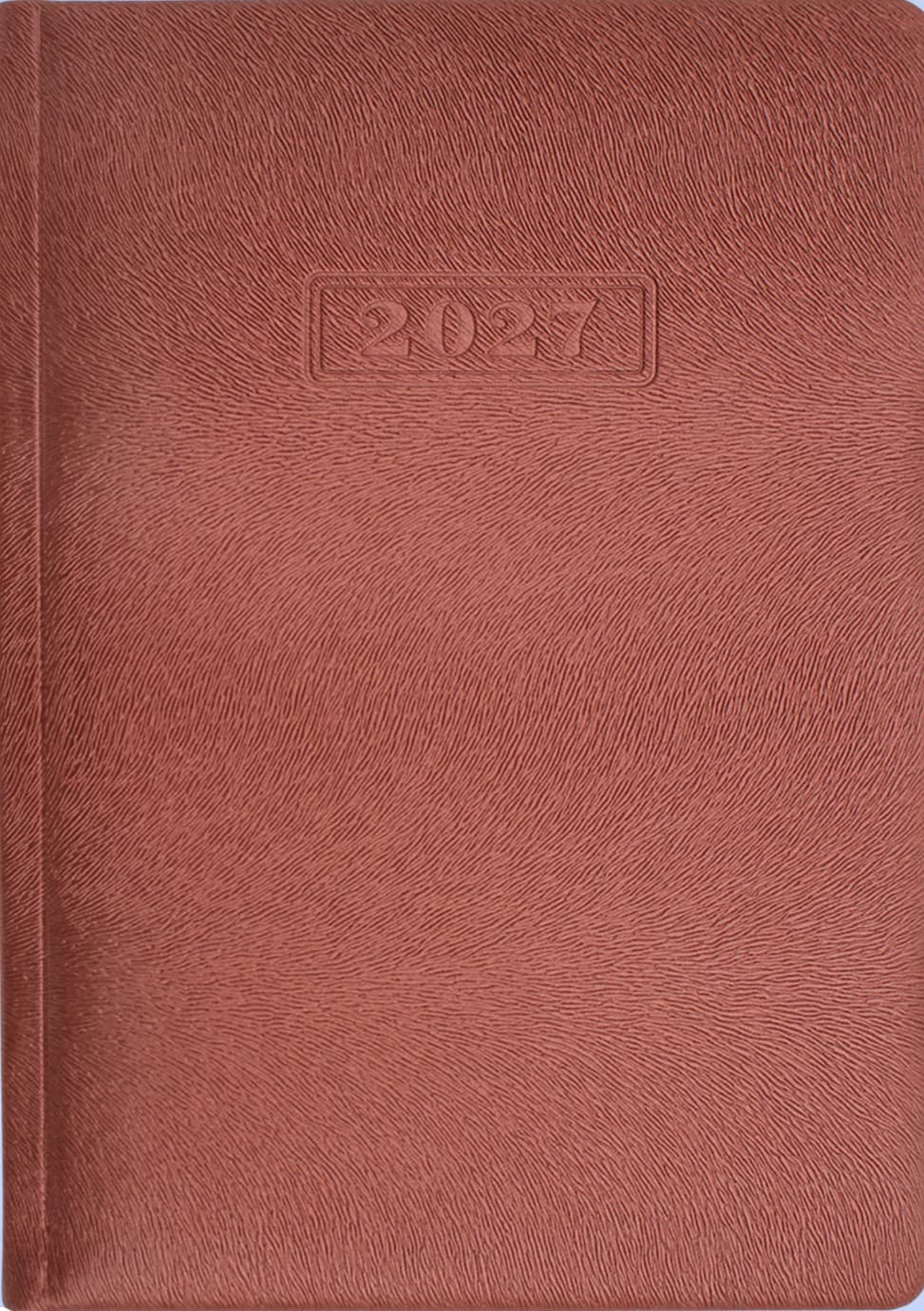 Ежедневник А5 Optima датированный 2027 Mink бронзовый металлик O25237-18