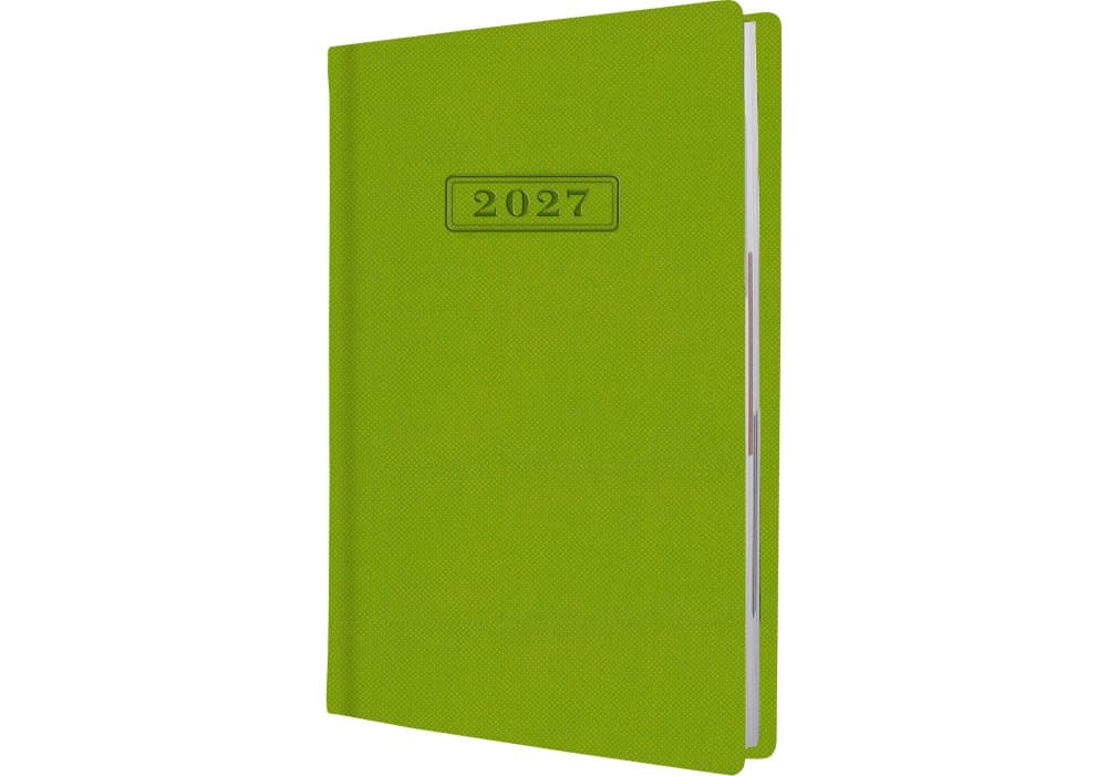 Ежедневник А5 Optima датированный 2027 SQUARE фисташковый O25204-67