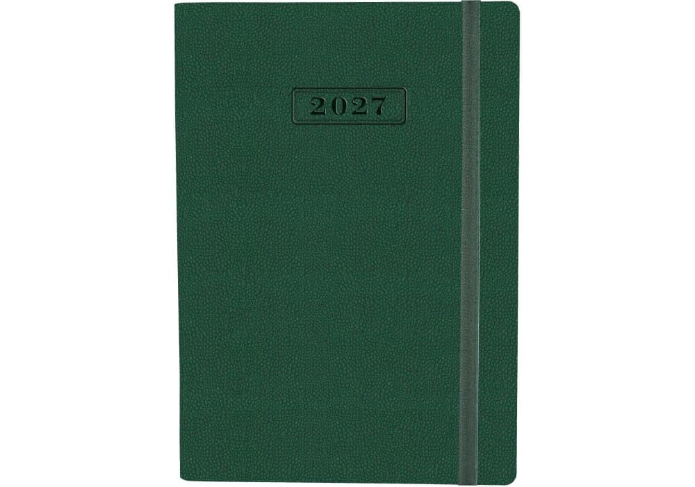 Ежедневник А5 Optima датированный 2027 Namib на резинке,зеленый O25205-04