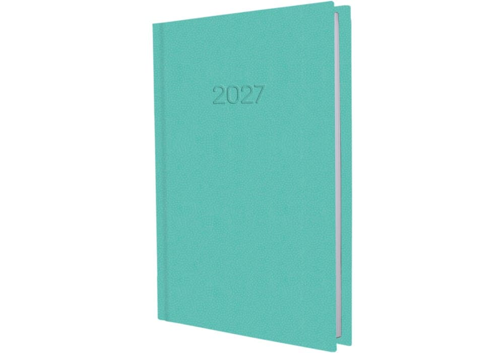 Ежедневник A5 Economix датированный 2027 Confetti бирюзовый E21613-21  