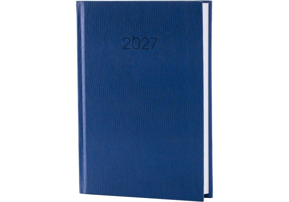 Ежедневник A5 Economix датированный 2027 Snake (змея) голубой E21633-11