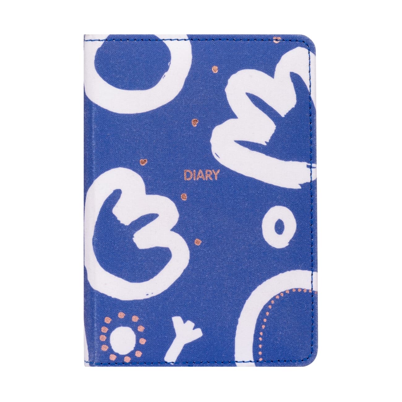 Ежедн. А6 "Yes" недат. 160л. Ultramarine flowers art ,тверд. обл. №252100