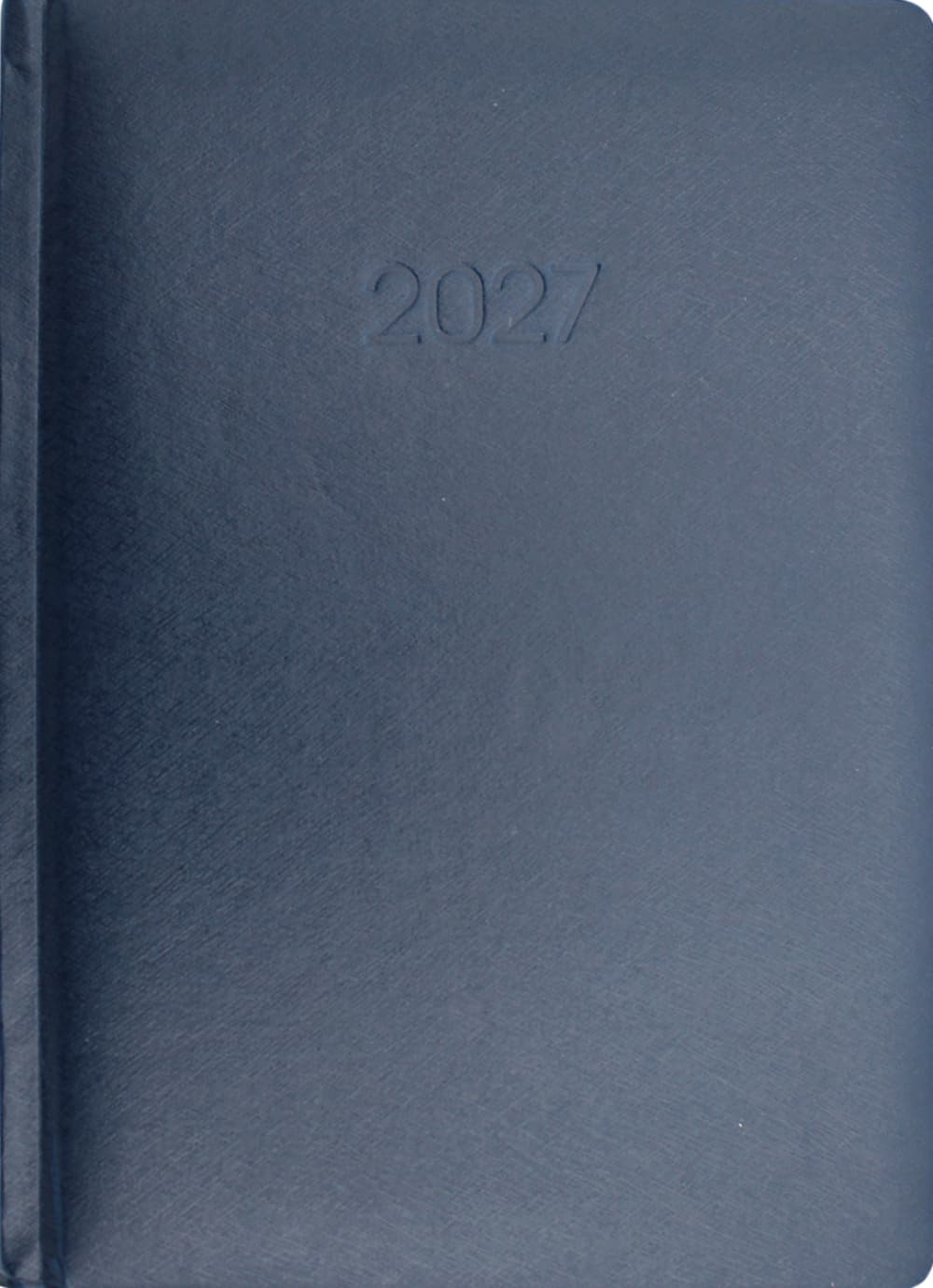 Ежедневник A5 Economix датированный 2027 Бізнес синий E21610-02  