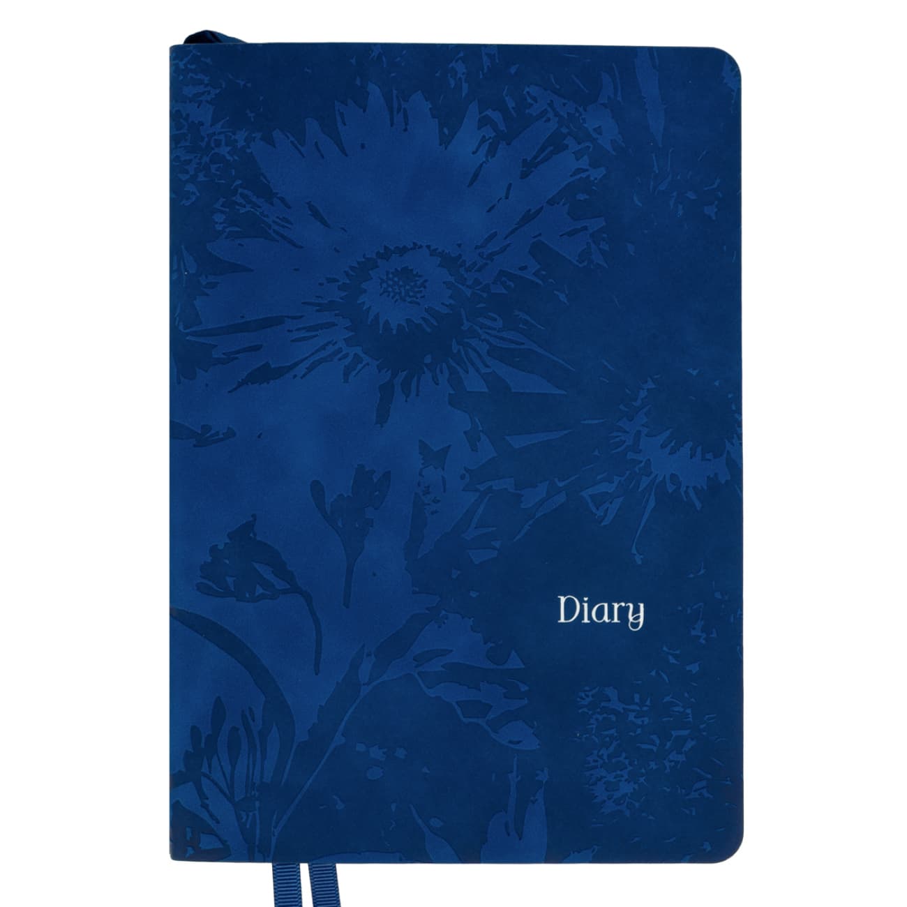 Щоден. А5 "Leo Planner" недат. 184арк. Fiore м'яка обкл.,синій №252772