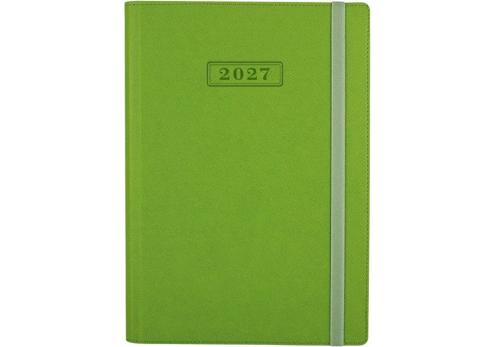 Ежедневник А5 Optima датированный 2026 Cross фисташковый №O25235-67 мягкая обложка, на резинке (24)