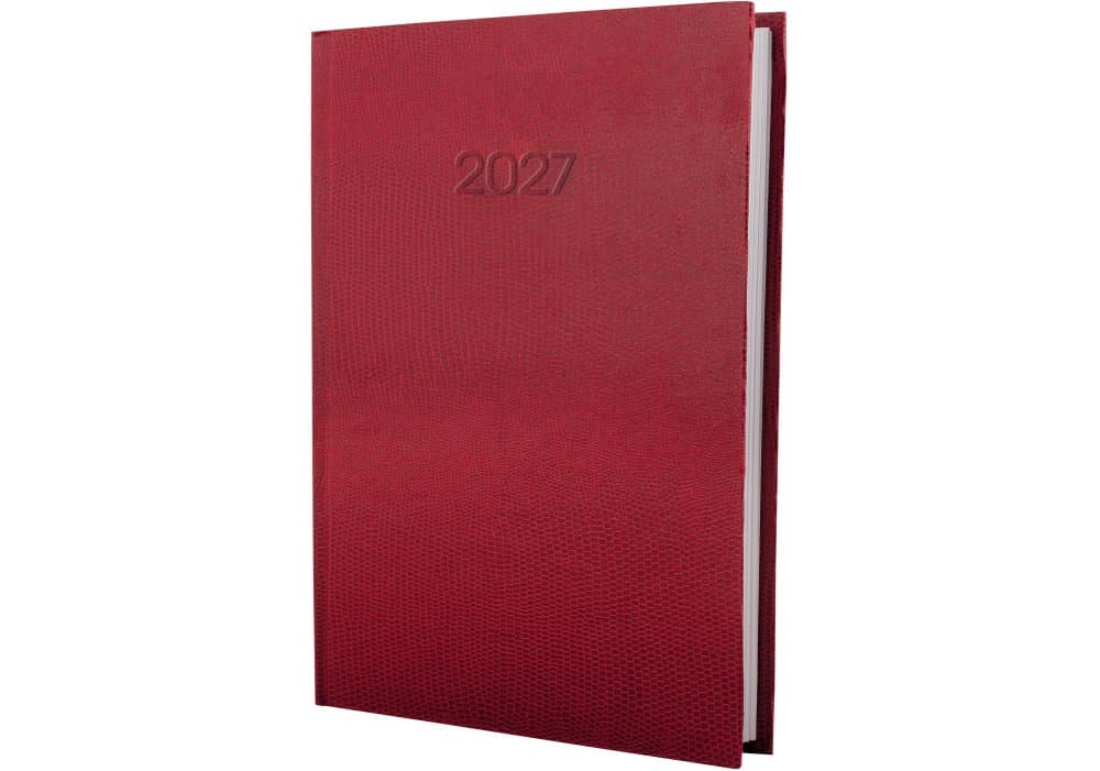 Ежедневник А5 Economix датированный 2027 Snake (змея) красный E21633-03