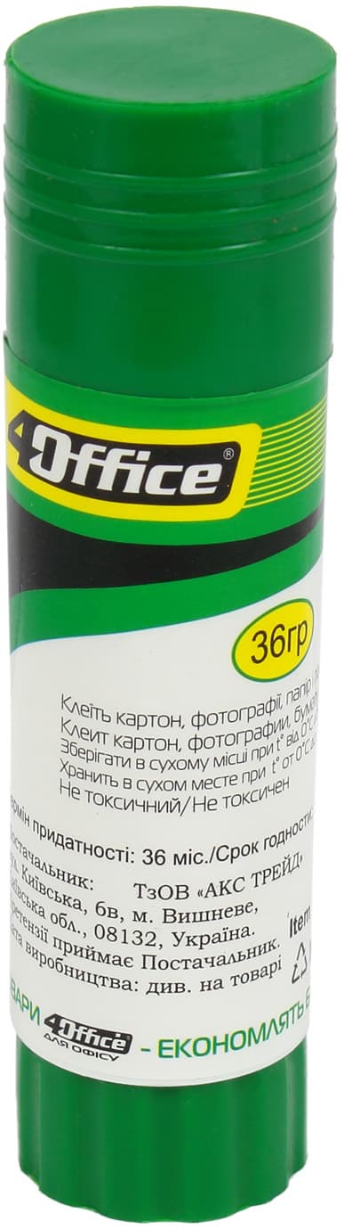 Клей-карандаш 4Office 36 гр 4-340 (288)