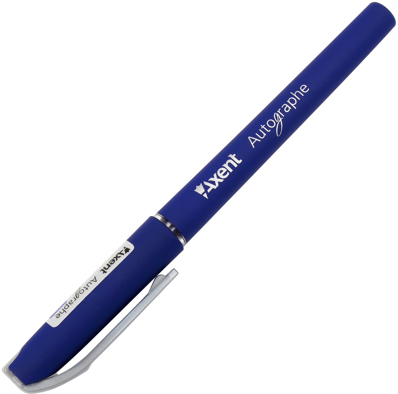 Ручка гелевая Axent Autographe 0,5мм синяя (12) (144) AG1007-02