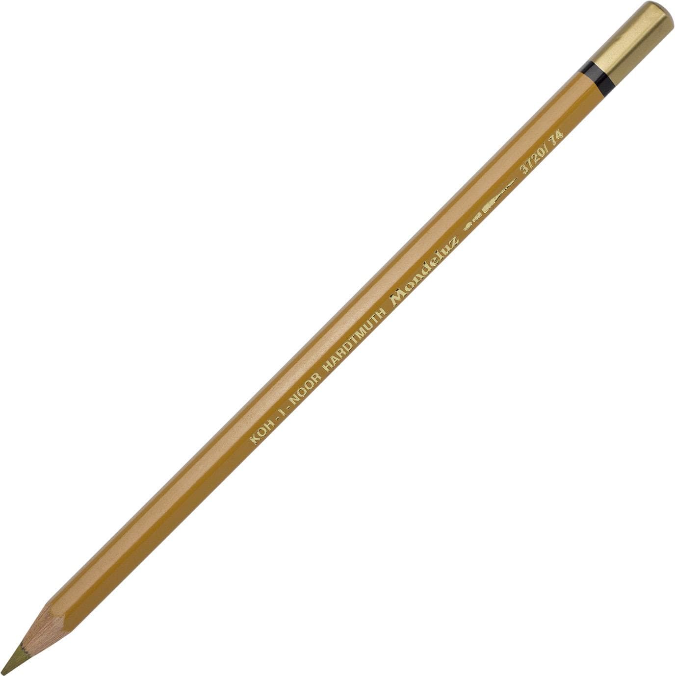 Олівець кольоровий акварельний Koh-i-noor Mondeluz dark ochre/охра темна 3720/74