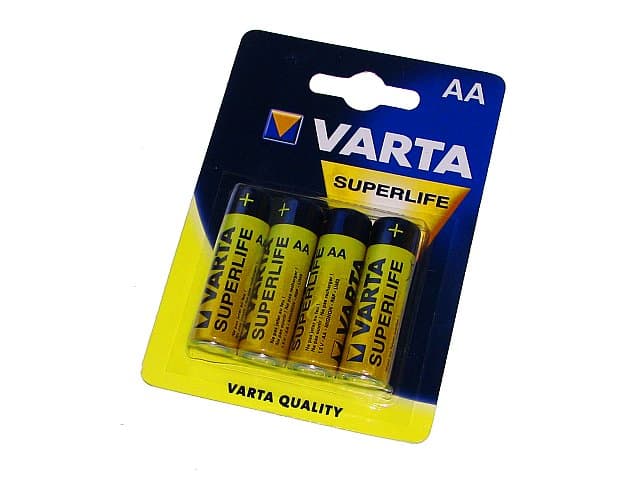 Батарейки Varta Superlife R-06 блістер 4 шт (12) (60)