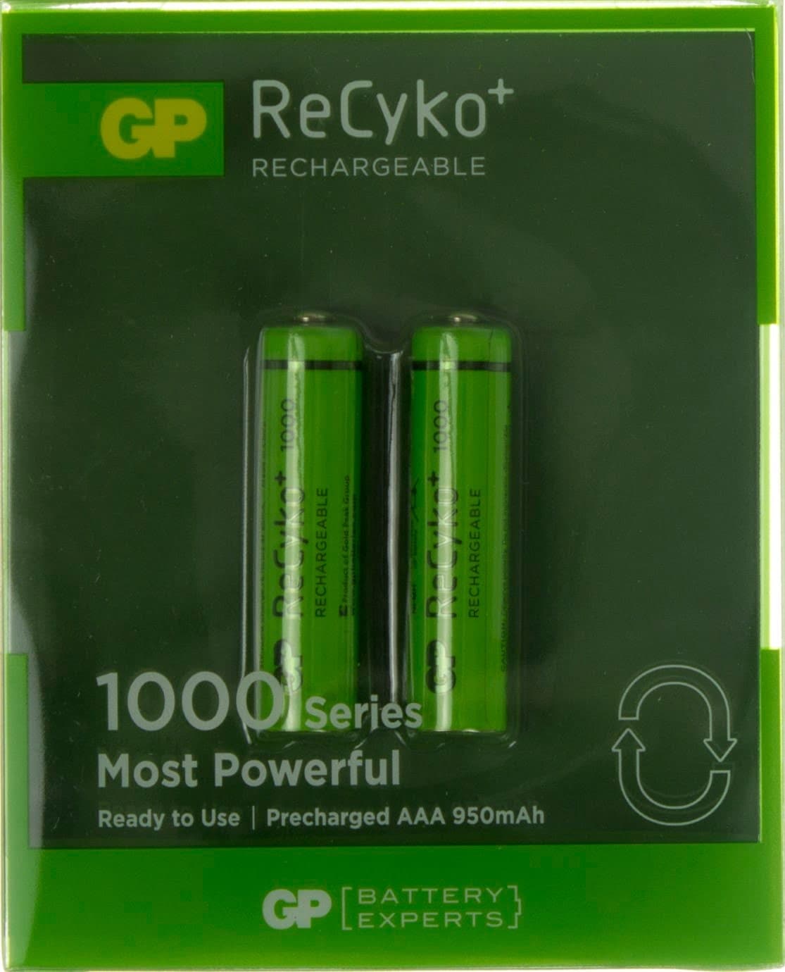 Акумулятори GP (R-03,1000 mAh)/блістер 2 штуки (10)