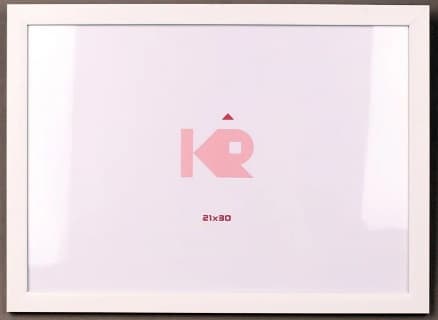 Фоторамка DL 21х30 біла (24) DL-64
