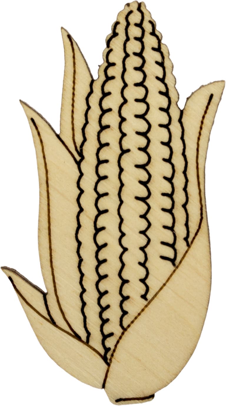 Кукурудза 6х3см фанера (5)