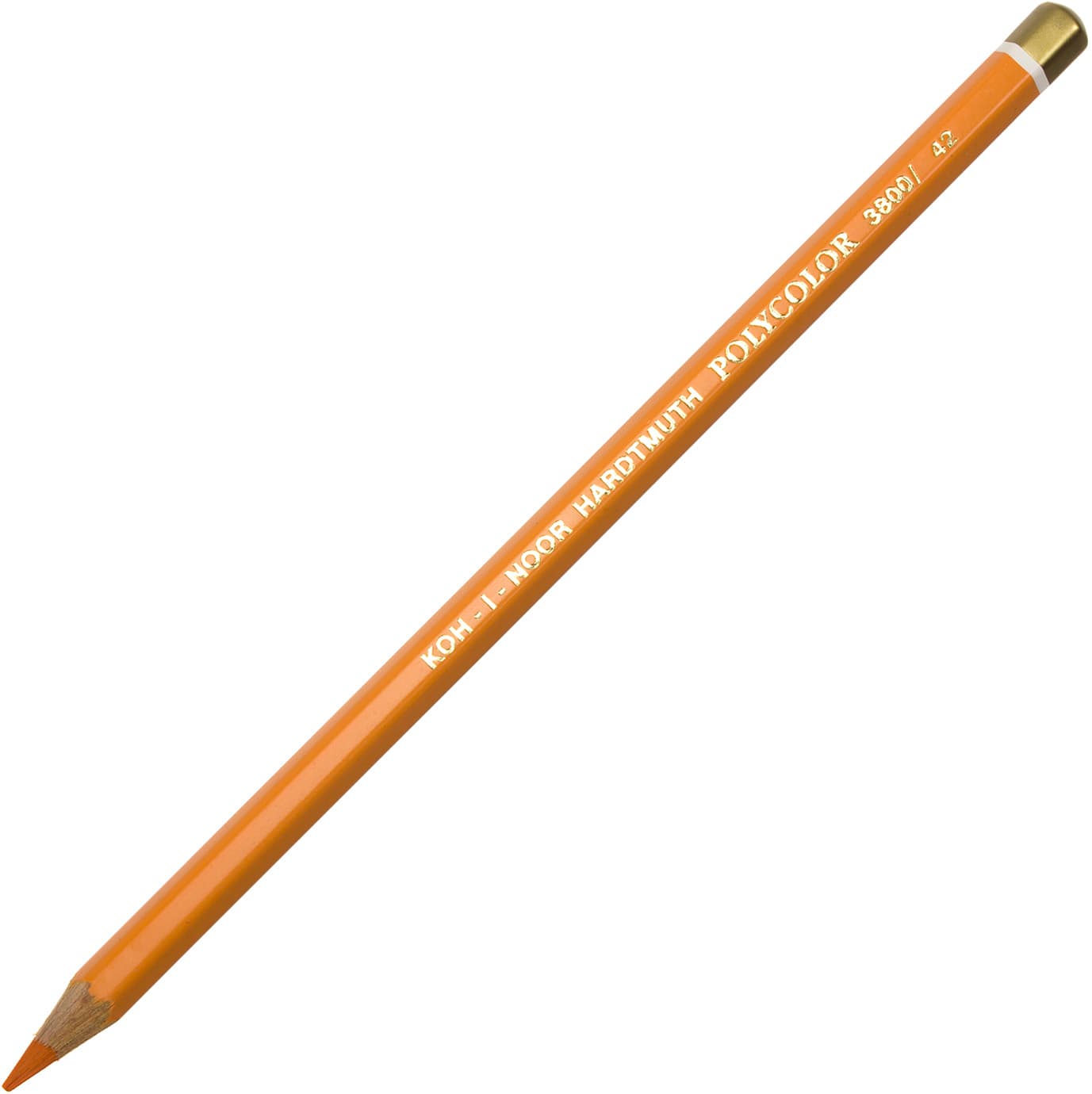 Карандаш цветной Koh-i-noor Polycolor художественный chromium orange / хромовый оранжевый (12) 3800 / 42