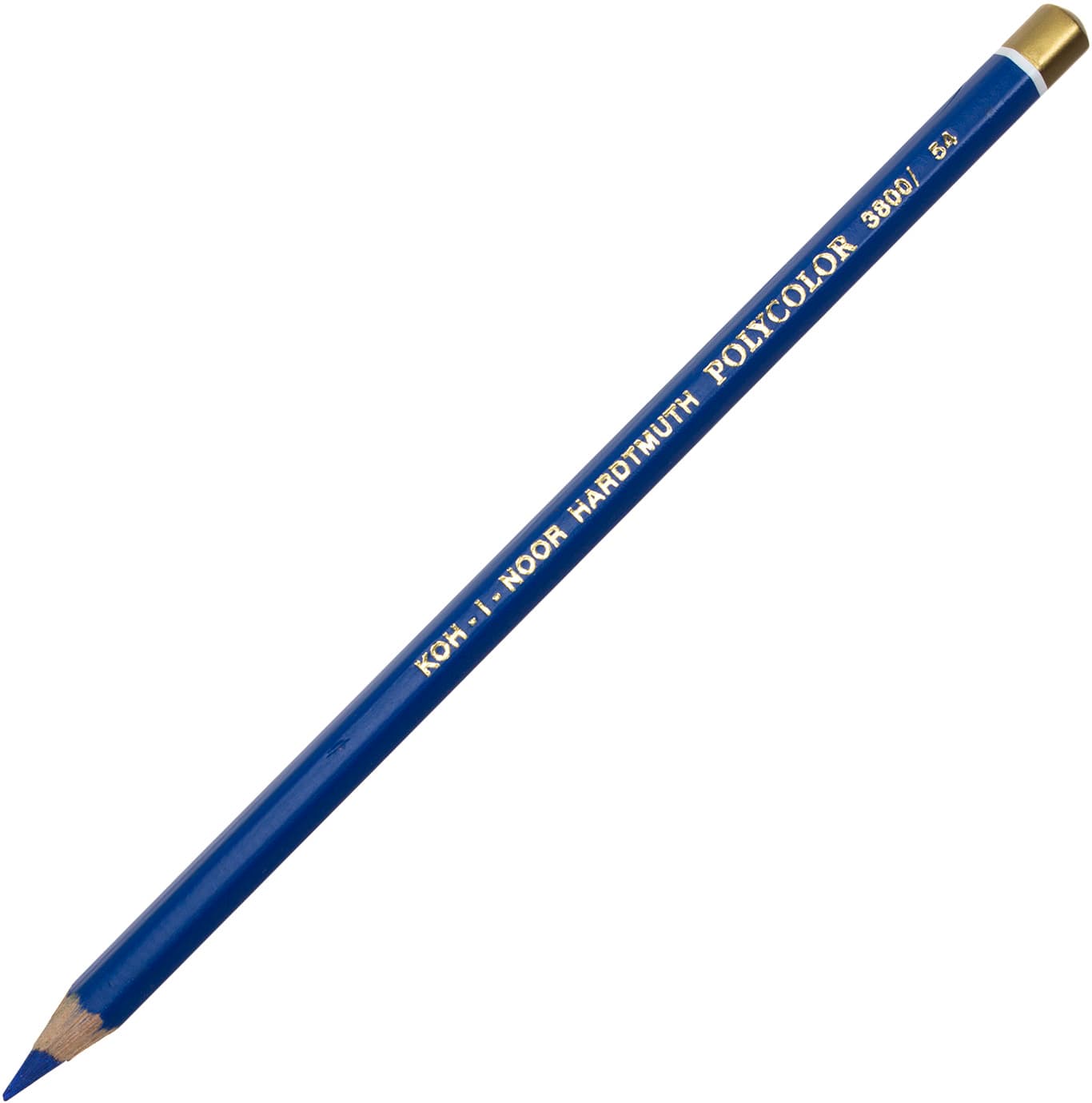 Карандаш цветной Koh-i-noor Polycolor художественный cobalt blue dark/кобальт темно-синий (12) 3800/54