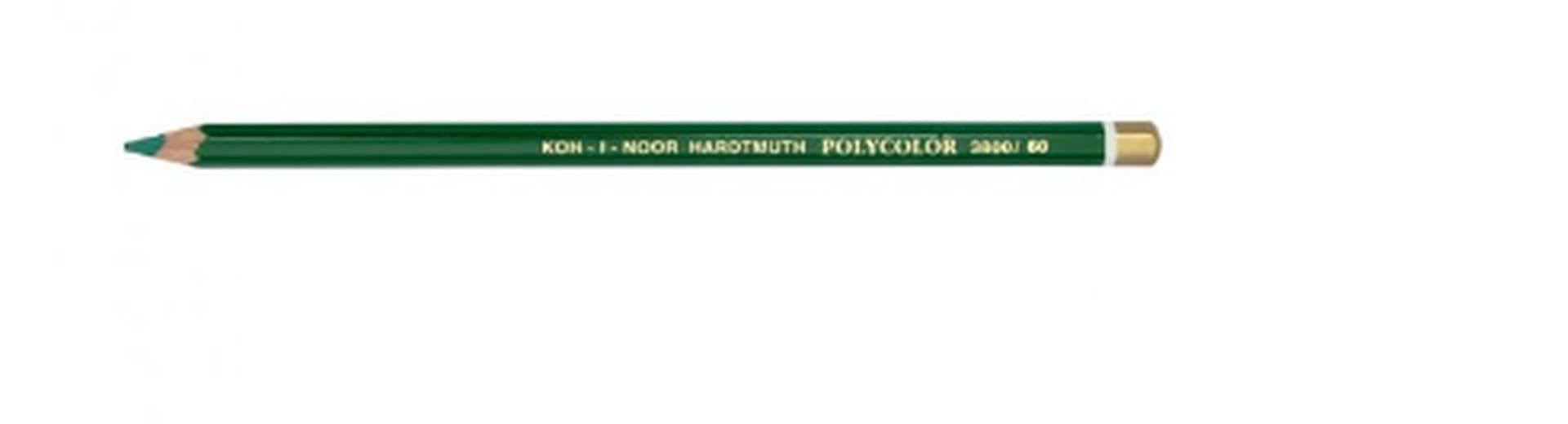 Олівець кольоровий Koh-i-noor Polycolor художній emerald зелен (12) 3800/60
