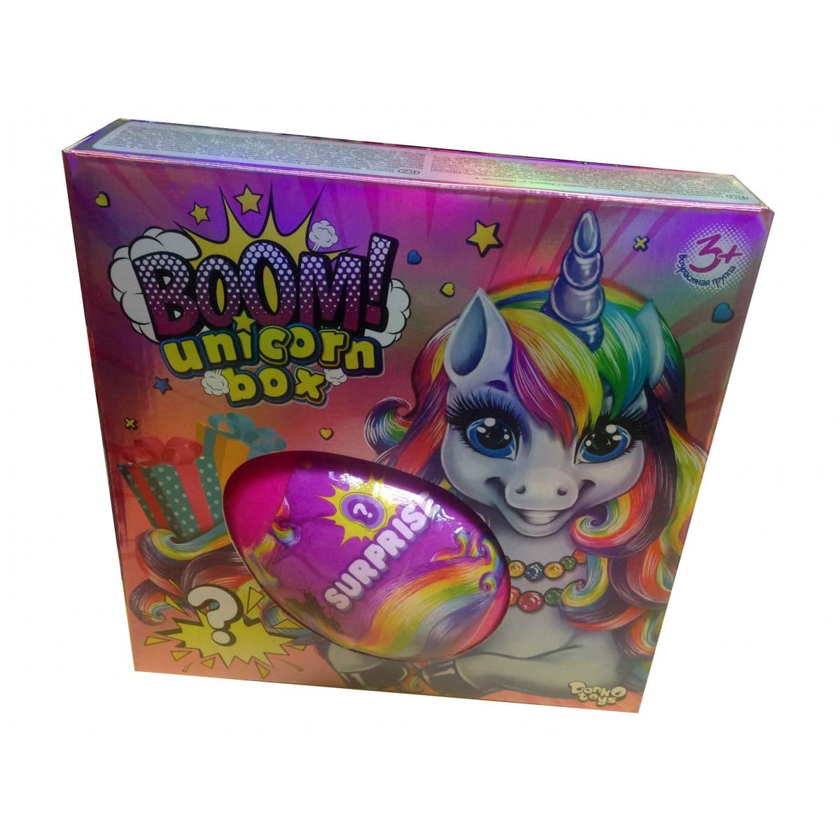 Набір креативної творчості Boom! Unicorn Box українською DankoToys №BUB-01-01 U