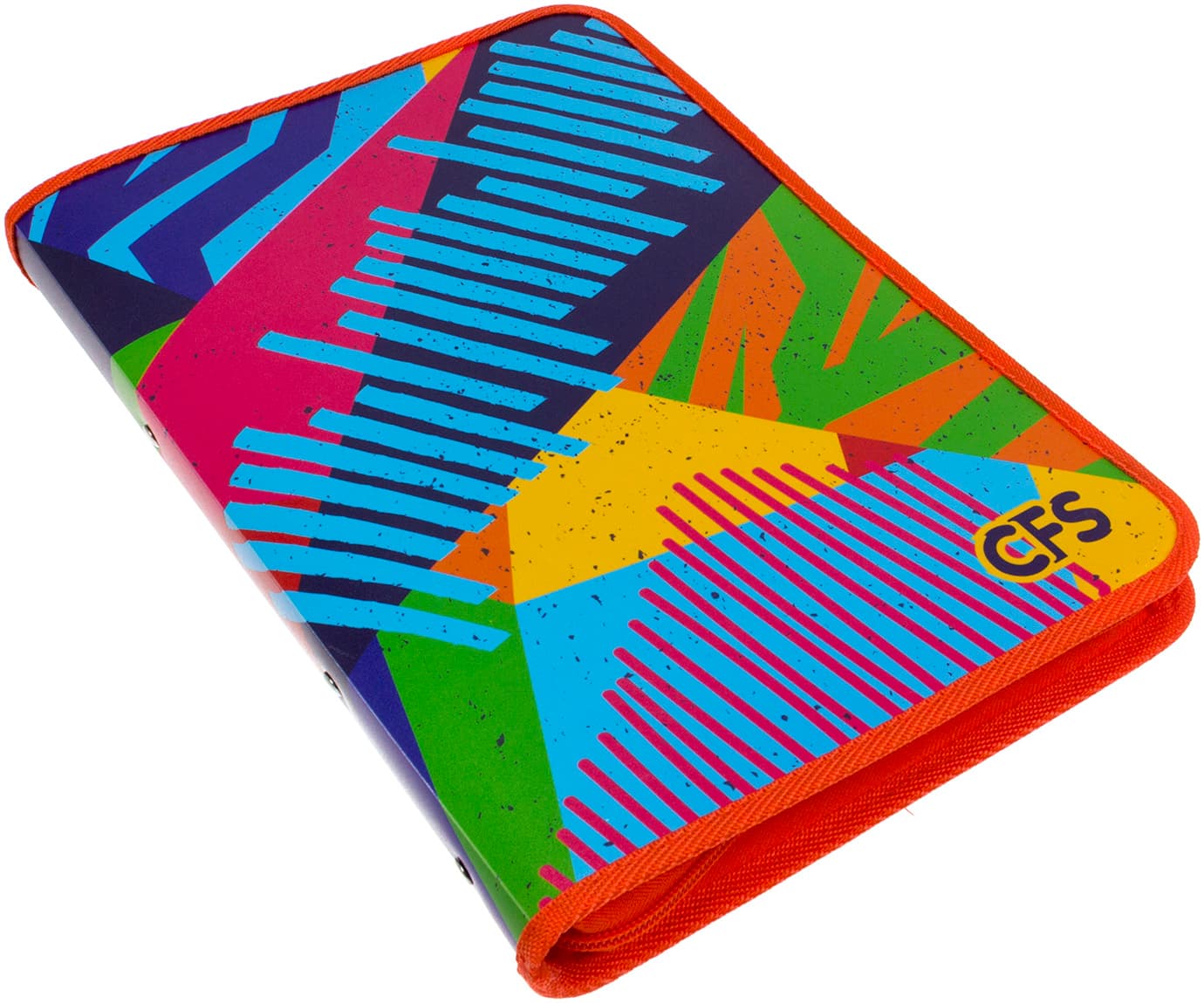 Папка CoolForSchool A4 Bright пластикова на блискавці з кільцями (20) CF32024