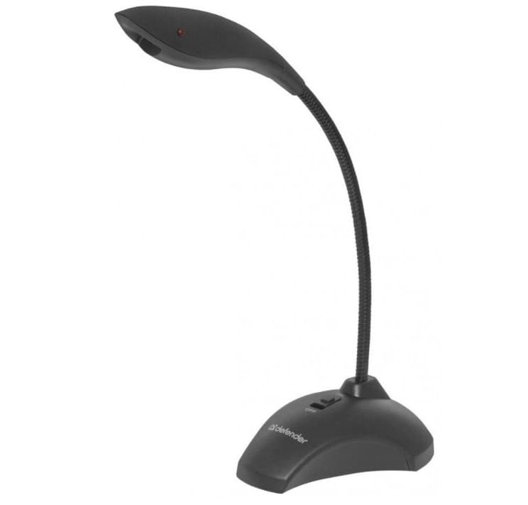 Микрофон Defender MIC-115 black 64115