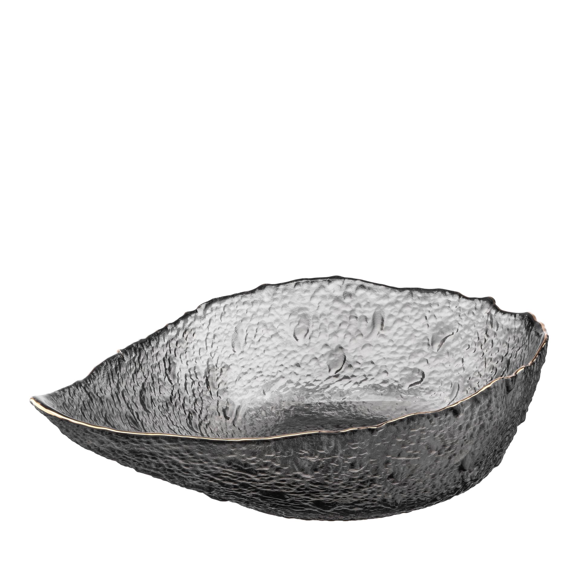Салатник стекло "Ardesto Leaf" 21,5см серый №AR5011(24)