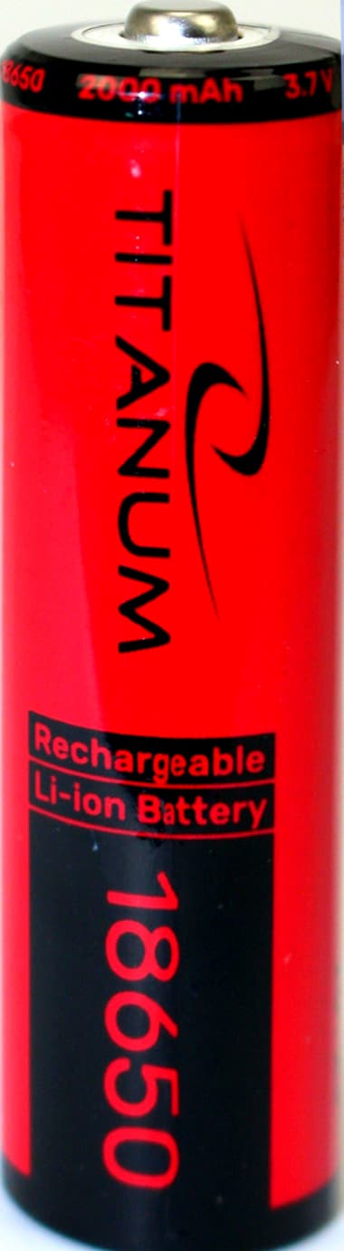 Акумулятор Titanum Li-ion 18650,2000mAh