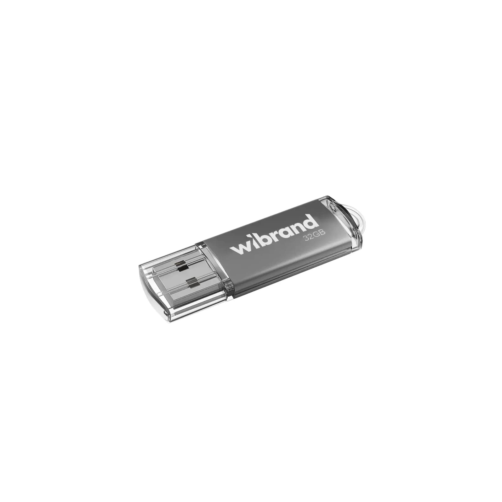 Флеш-память 32GB "Wibrand" Cougar USB2.0 silver №0849