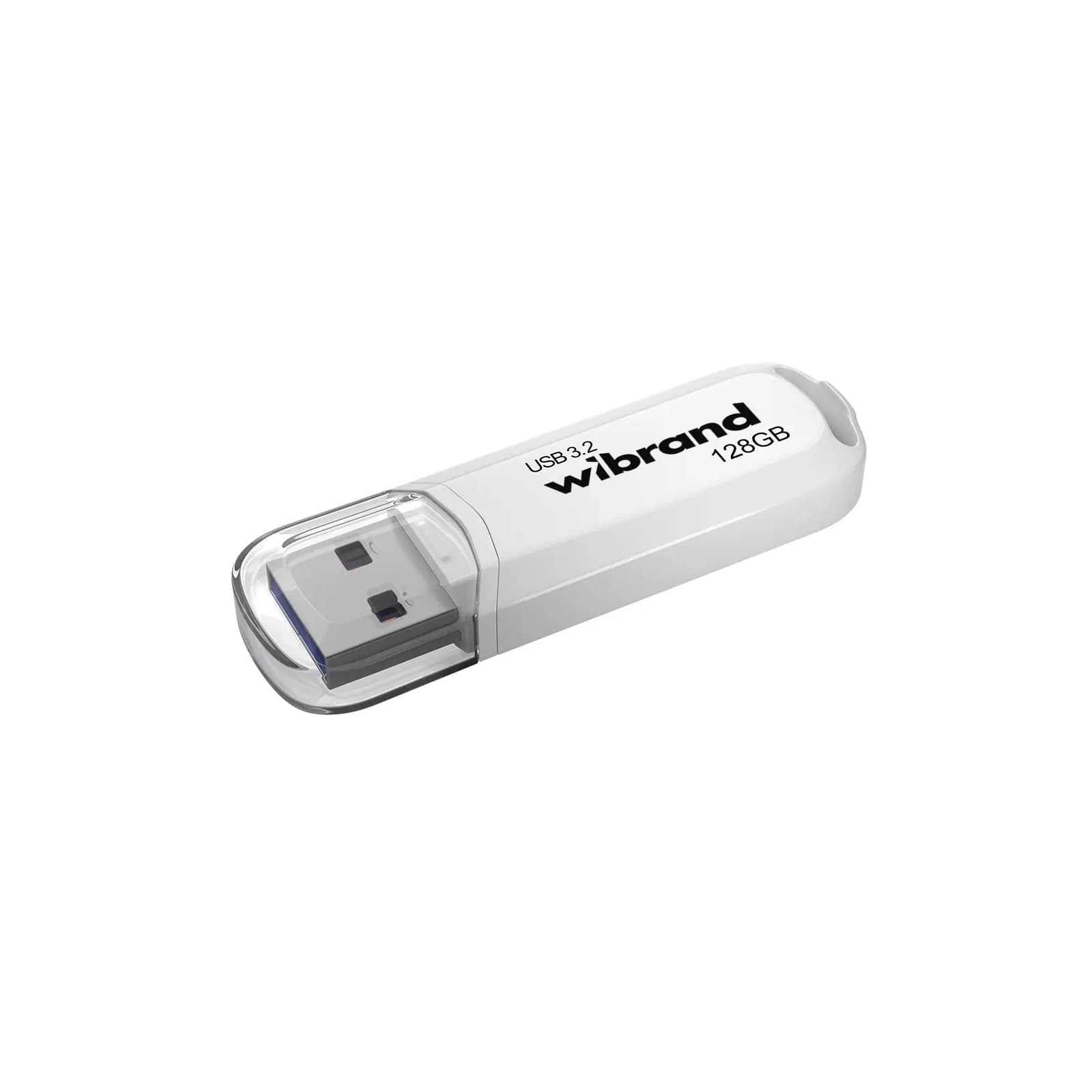 Флеш-память 128GB "Wibrand" Gen 1 Marten USB3.2 white №1837