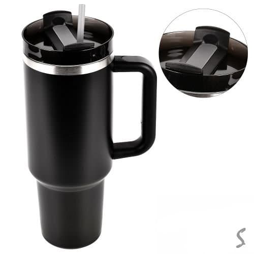 Термочашка метал. 1,2л №MT-5471BL black(25)