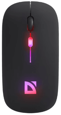 Мишка BT Defender Touch MM-997 RGB (1600dpi) black (вб. акум.) №52997