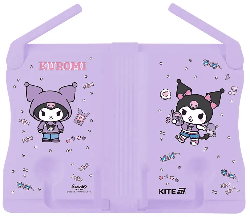 Подставка для книг "Kite" "Kuromi " №HK25-391-2 пластиковая
