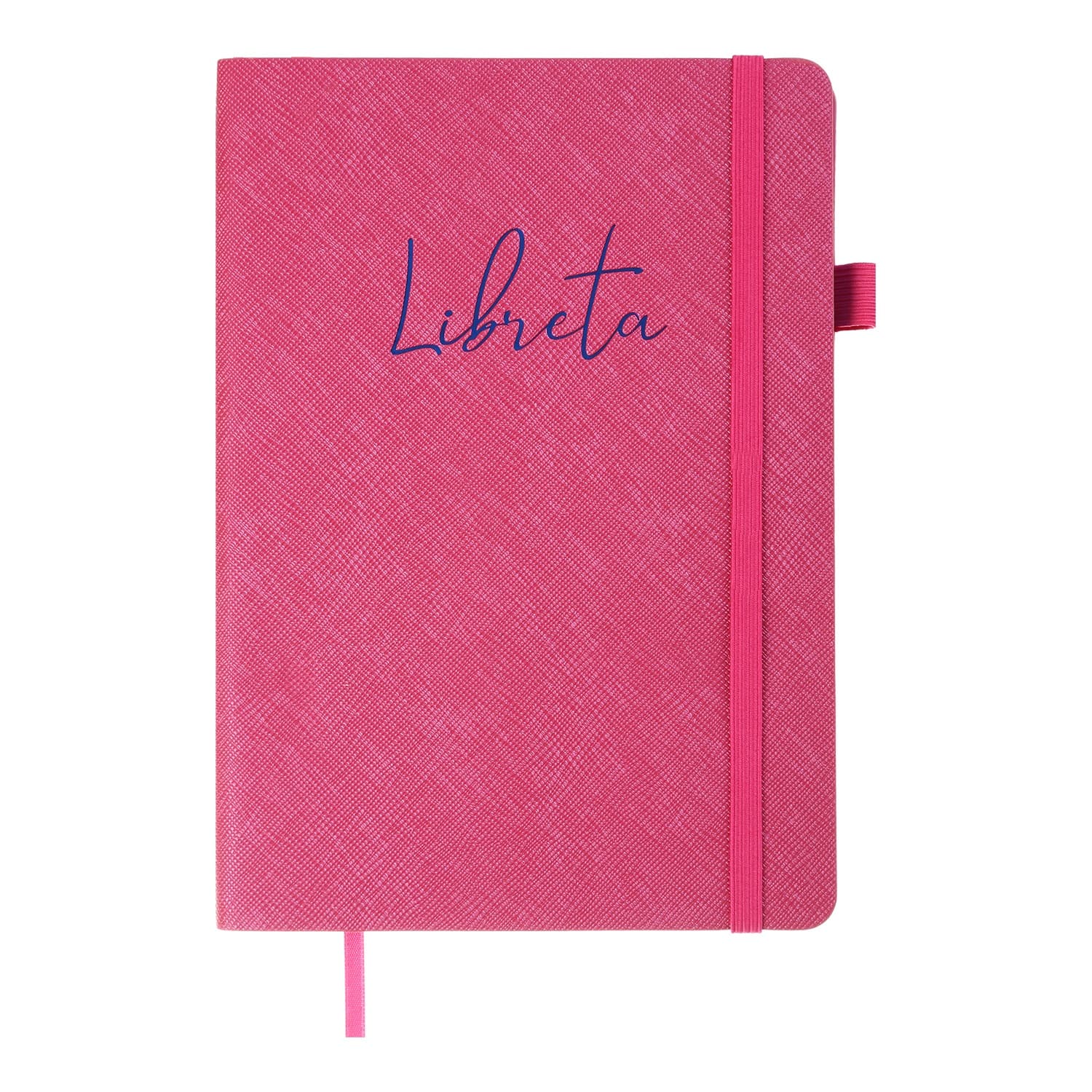 Блокнот А5 96л. клет. обл. кожзам. "Libreta" малиновый №BM.295117-29/Buromax/