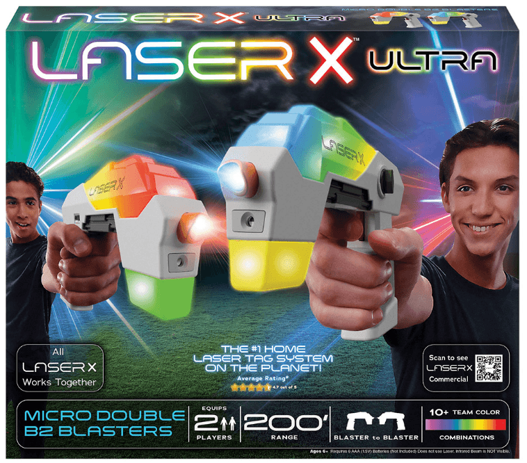 Ігровий набір для лазерних боїв-Laser X Ultra Micro для двох гравців №87551/КіддіСвіт/(4)