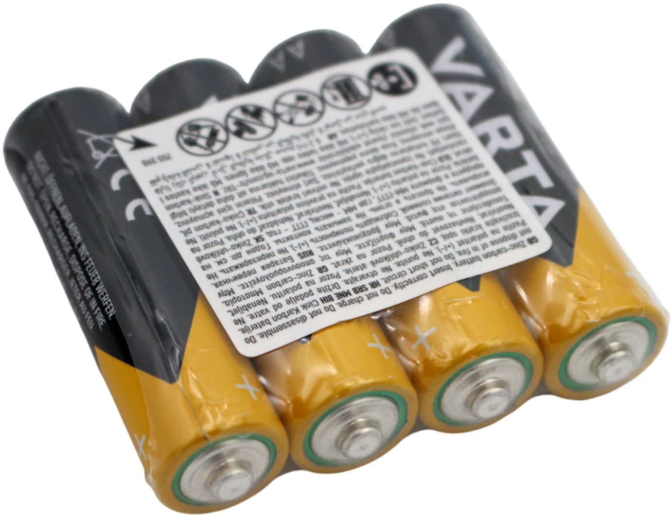 Батарейки Varta Super Heavy Duty R-06/плёнка 4шт (15)