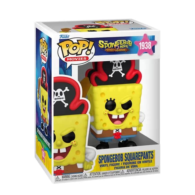 Фігурка FUNKO POP! cерії "Губка Боб" - ПІРАТ ГУБКА БОБ №83590/Кідді Світ/(6)
