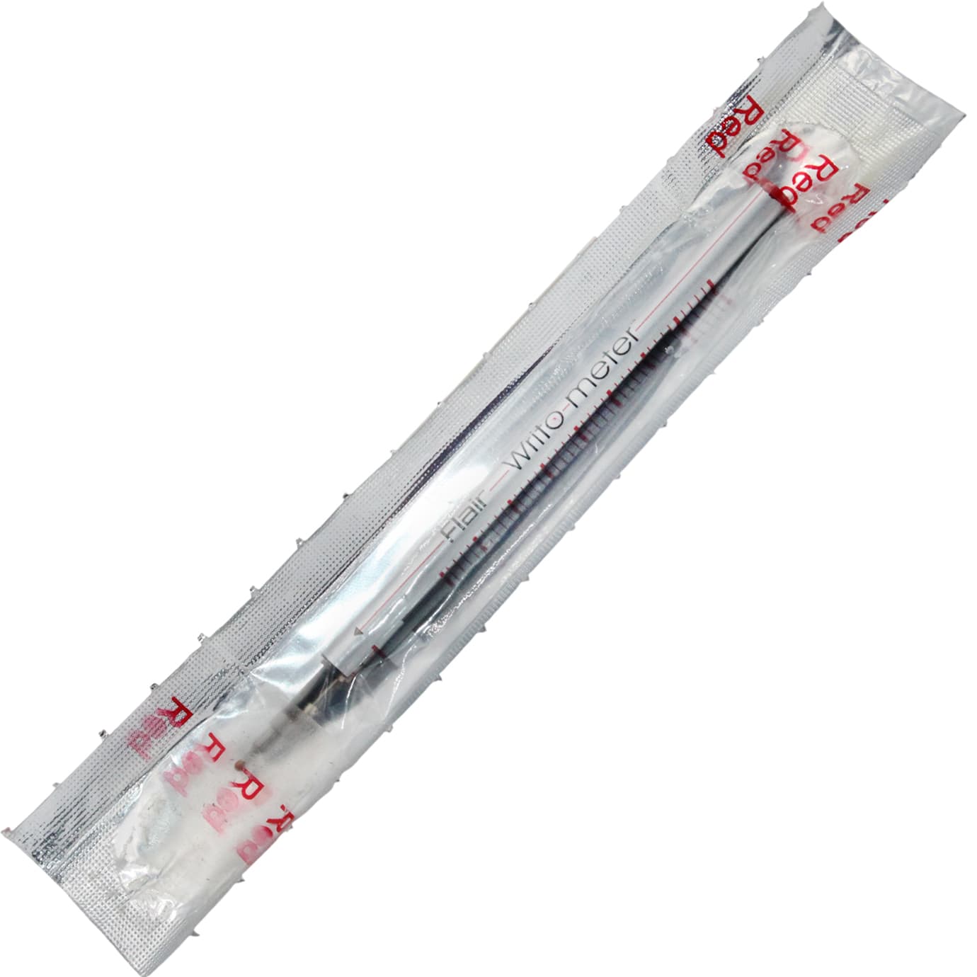 Стрижень кульковий Flair 1W Writometer ball 118 мм червоний 10 км (10) (50) (300) (500)