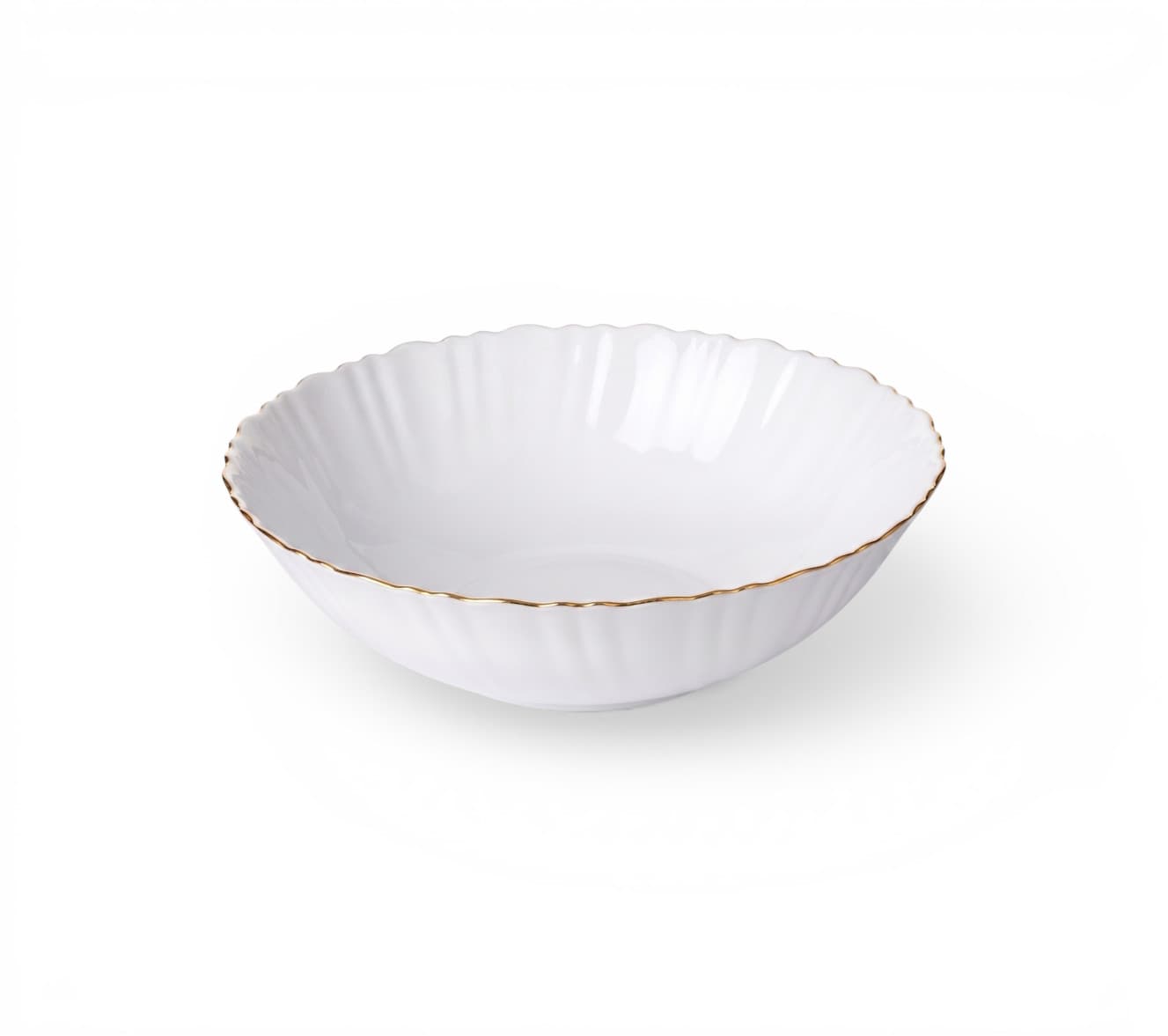 Салатник керам. 6" біла №30134-00/S&T/(6)(72)
