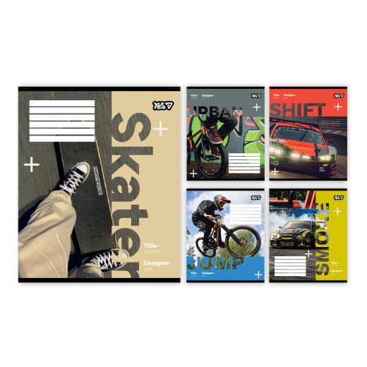 Зошит 24арк. кліт. YES Street energy №769081(20)(320)
