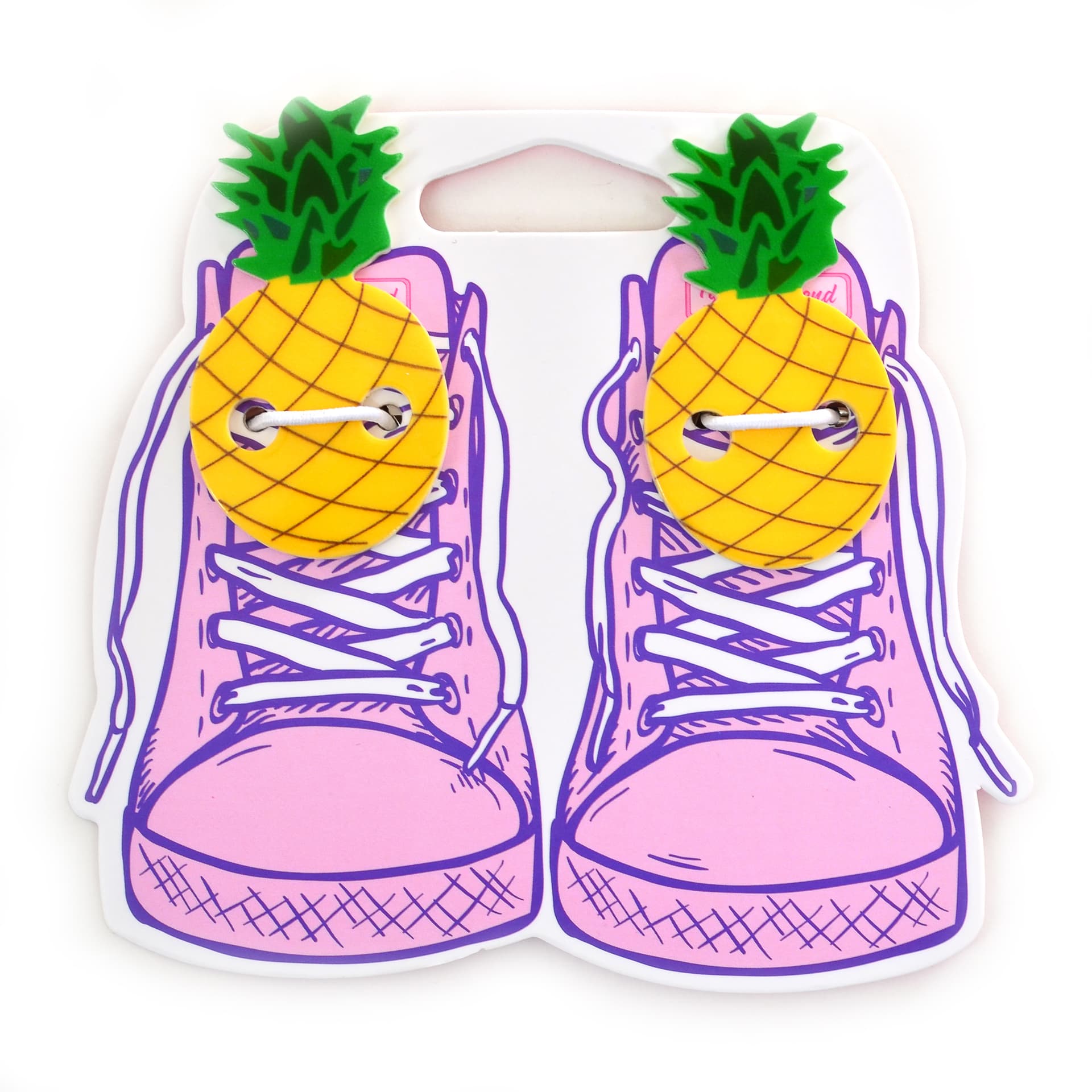Набор аксессуаров для шнурков Yes Weekend Pineapple (6) 555820