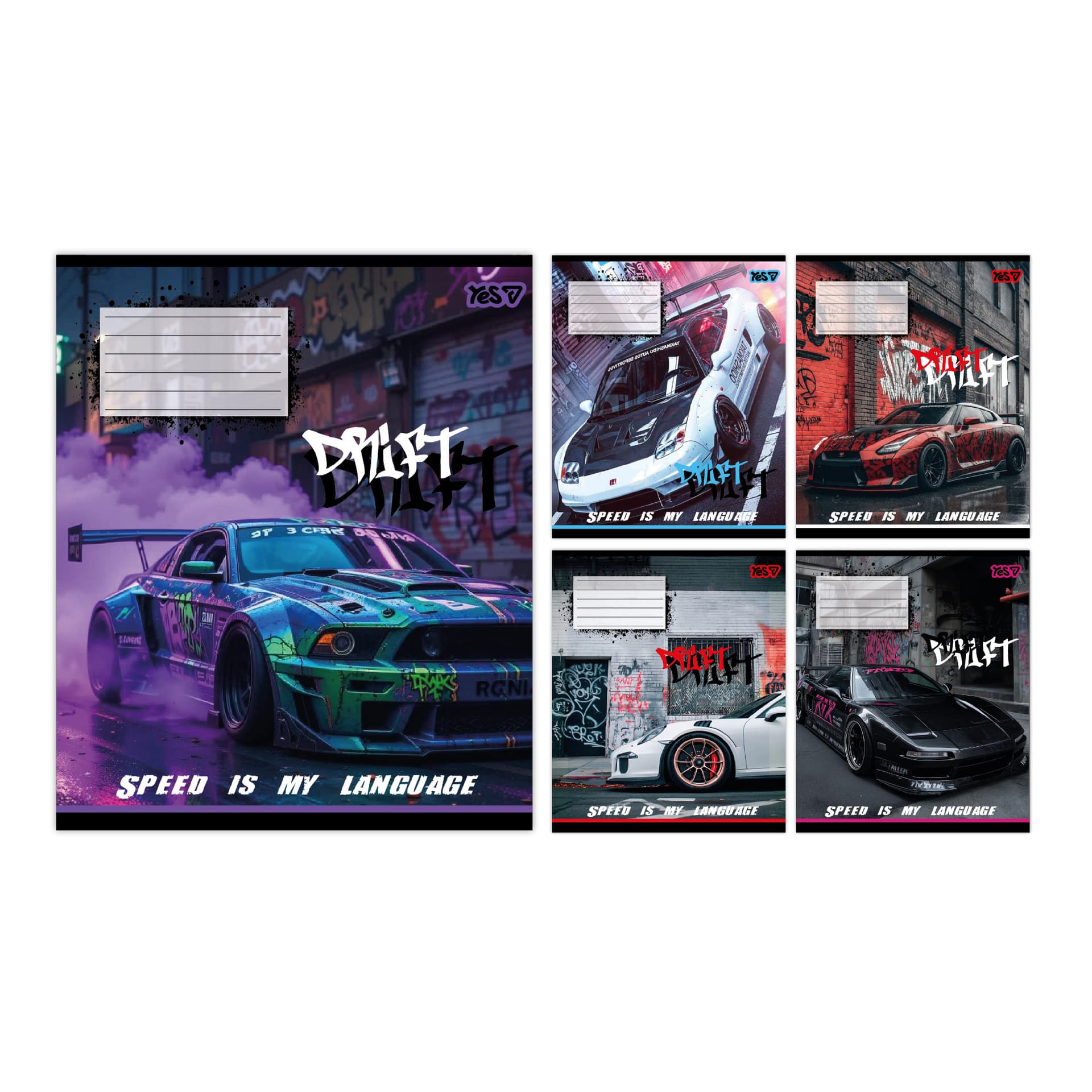 Зошит 24арк. лін. YES Drift 768885 №(25)(400)(500)