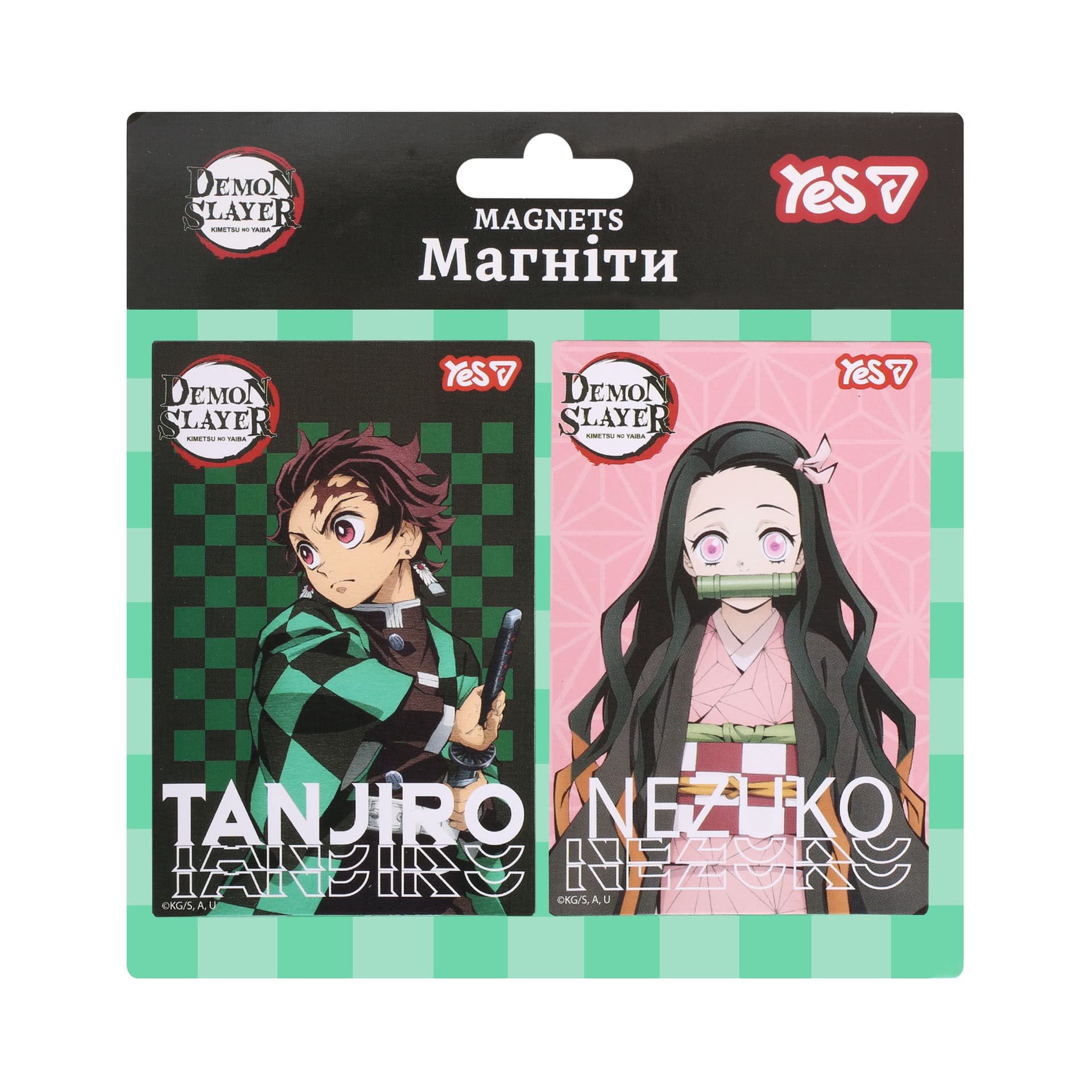 Магніти "Yes" Slayer. Tanjiro 6х9см 2шт №708560