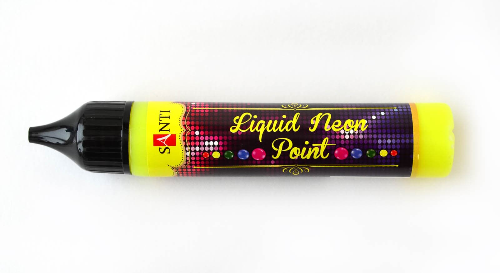 3D-гель Santi Liquid neon gel жовтий 741236